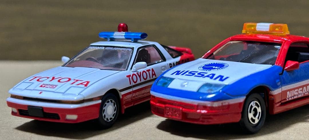 箱なし トミカ ペースカー 2台セット スープラ フェアレディ
