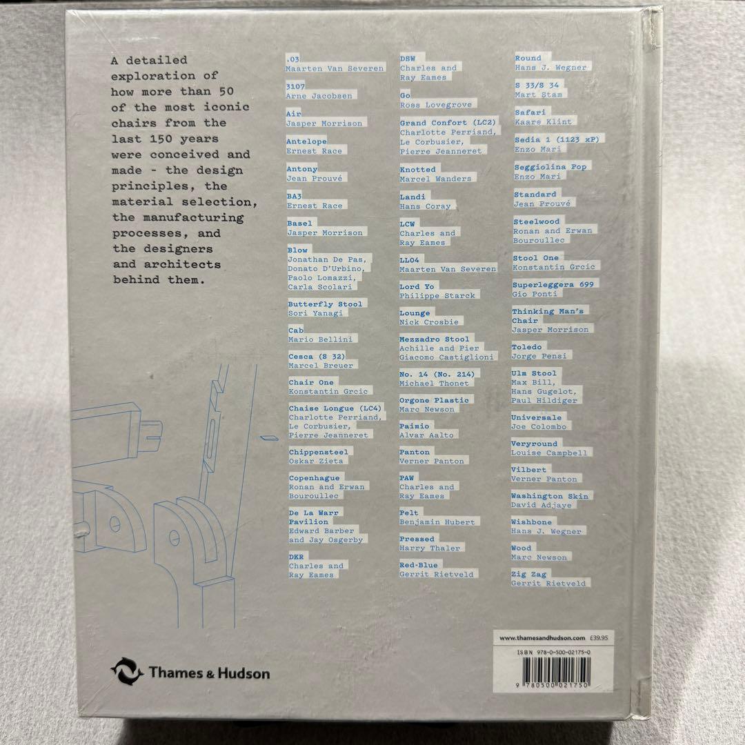 Chair Anatomy チェア 椅子 名作 解体 リペア 仕組 英語 洋書