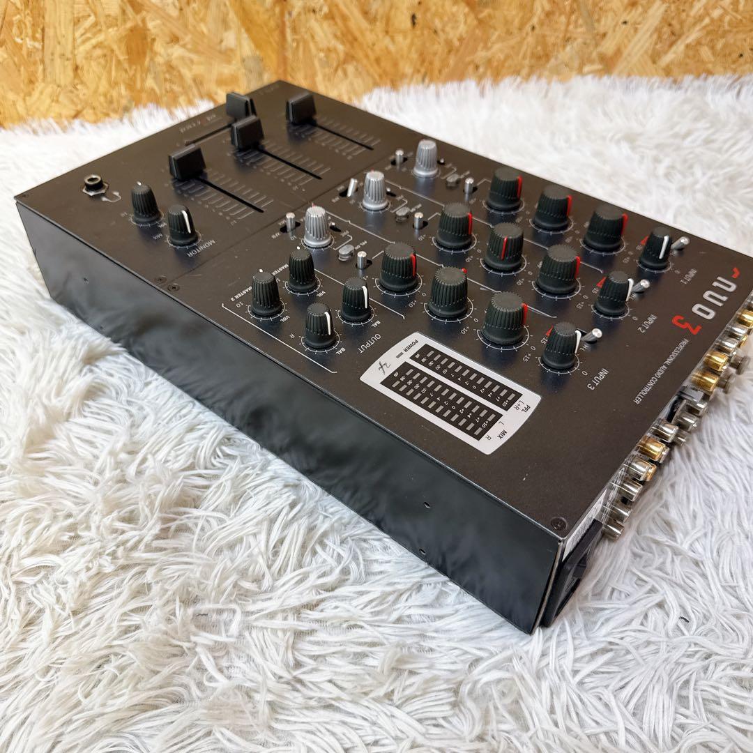 ECLER/エクラー nuo3 アナログ DJミキサー 高音質 3ch