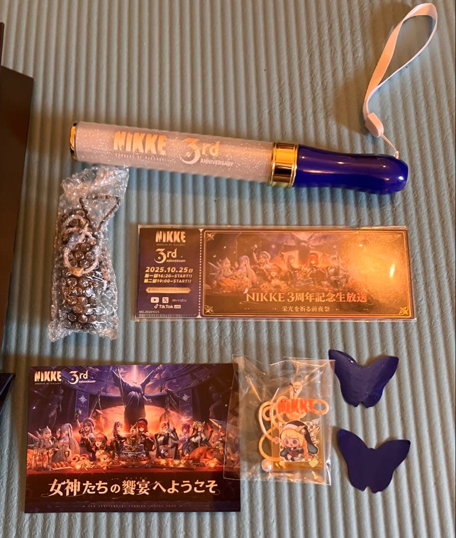 勝利の女神NIKKE 3周年 生放送 来場者特典セット