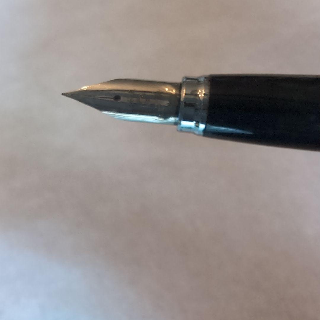 シルバー エングレーブ 万年筆