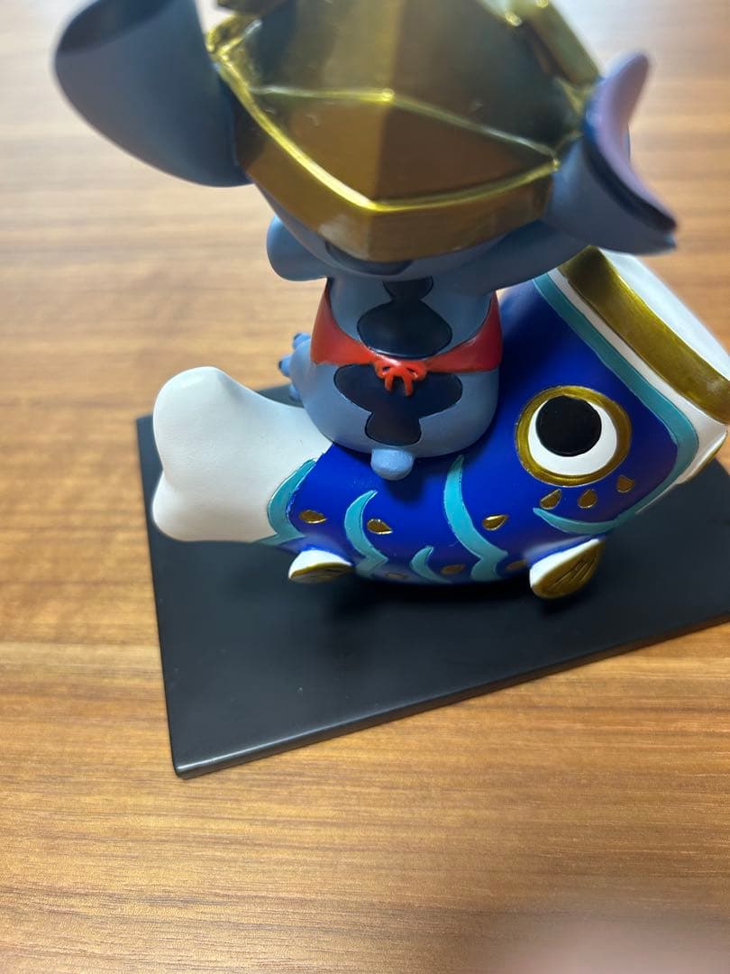 スティッチ　五月人形　兜&鯉のぼり　フィギュア