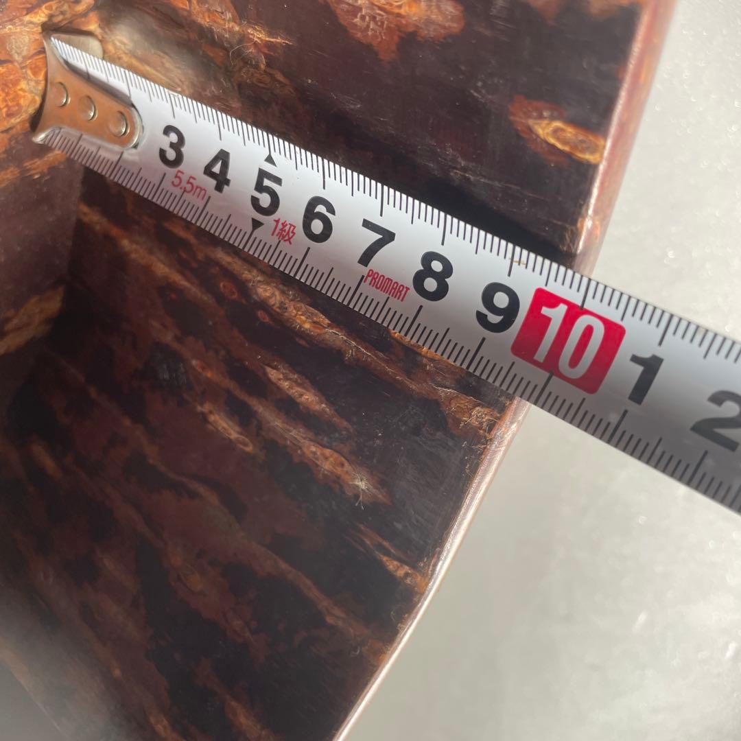 未使用樺細工 桜皮細工 茶道具12点セット十六角茶櫃 伝統工芸品 秋田角館2-1