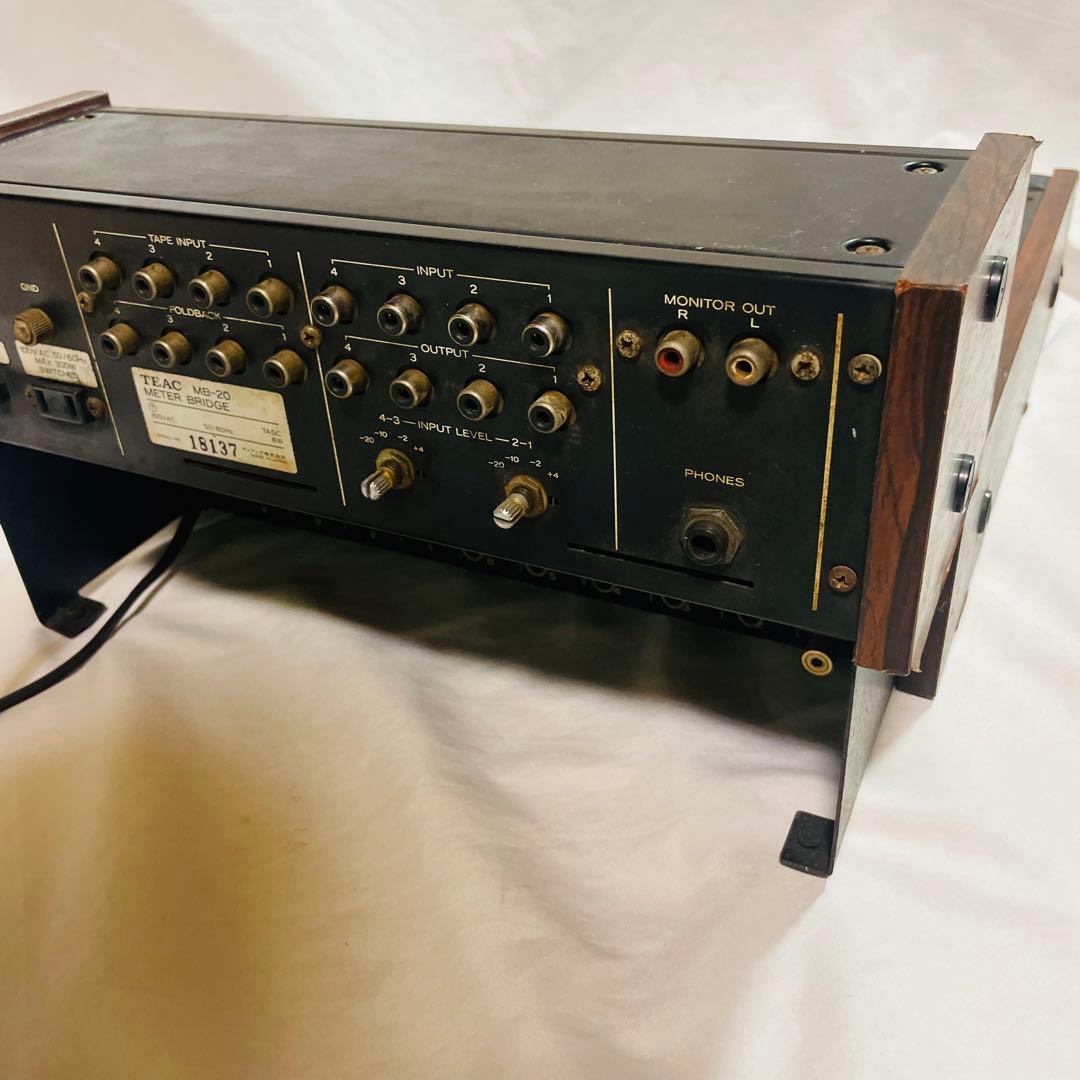 TEAC MB-20 Model-2A オーディオミキサー　メーターブリッジ