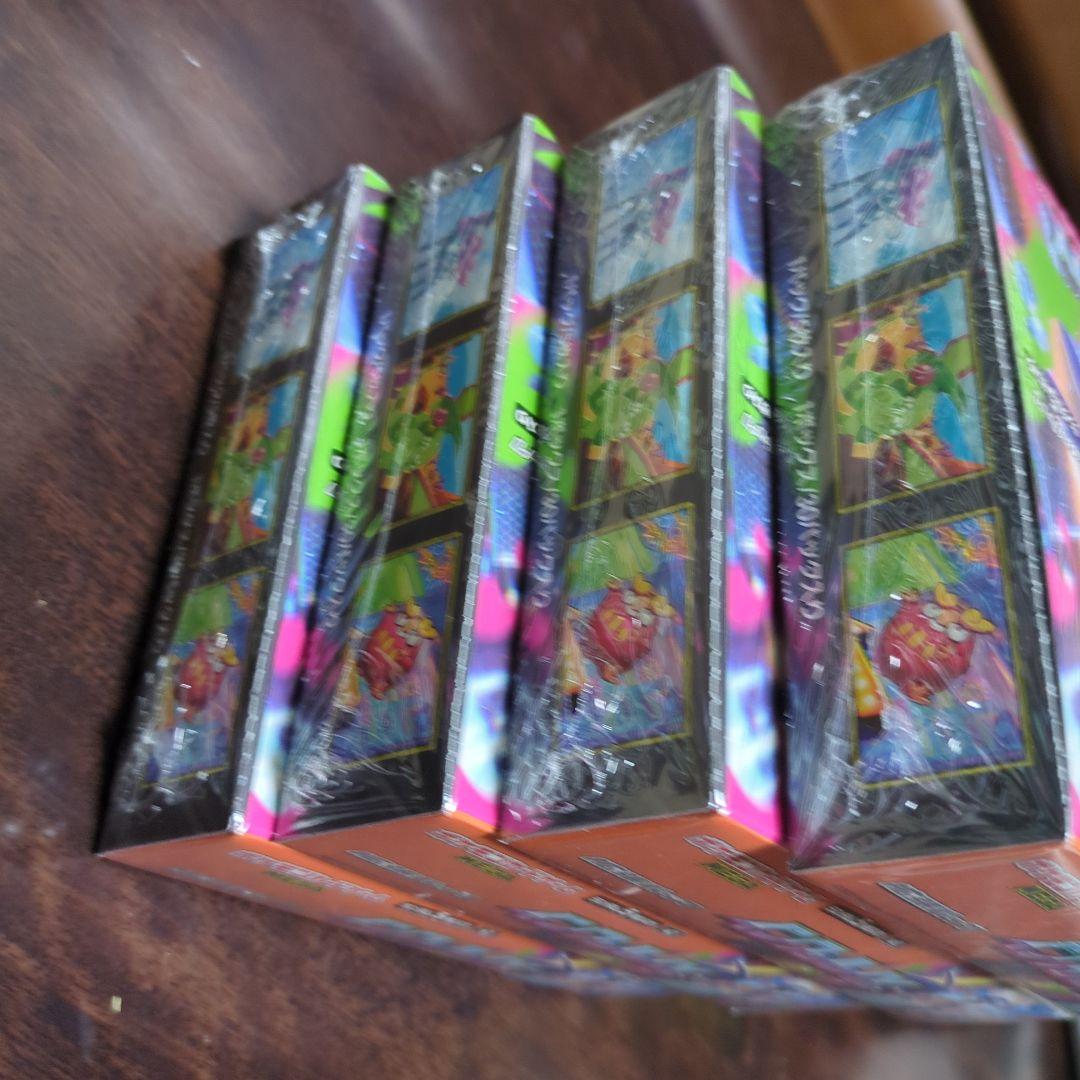 ポケモンカード インフィニティX 　4BOX　シュリンク付き