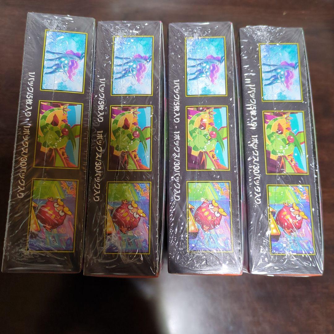 ポケモンカード インフィニティX 　4BOX　シュリンク付き