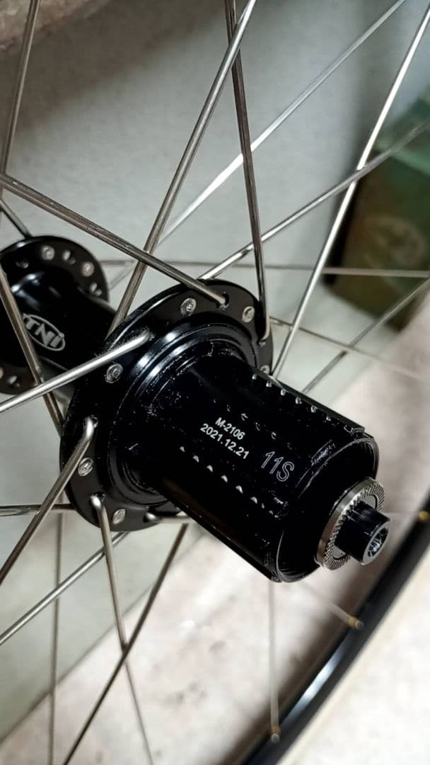 ロードバイク　チューブラーホイール前後セット