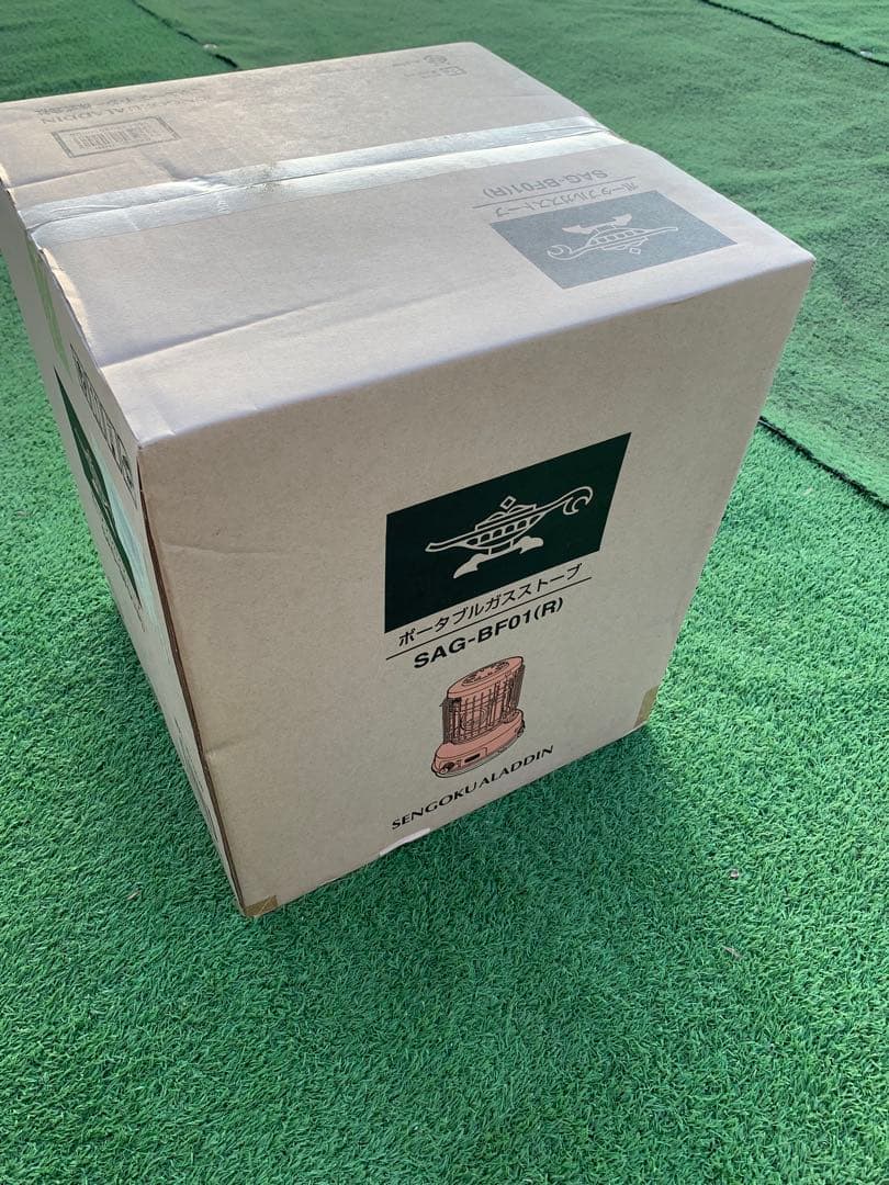 センゴク・アラジン ポータブルガスストーブ レッド SAGBF01-R 未使用