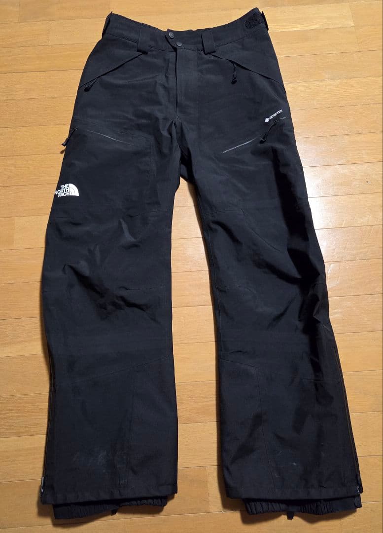 ノースフェイス パウダーガイド パンツ Lサイズ 黒 ゴアテックス
