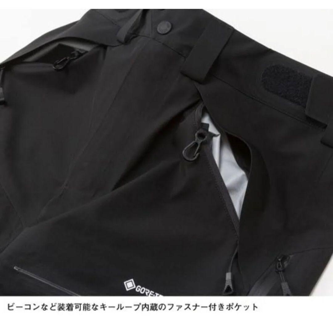 ノースフェイス パウダーガイド パンツ Lサイズ 黒 ゴアテックス