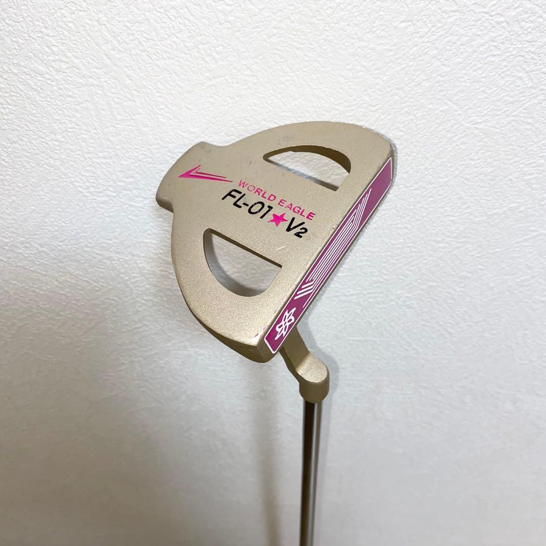 美品☆ワールドイーグル レディース用ゴルフクラブフルセット初心者キャディバッグ付