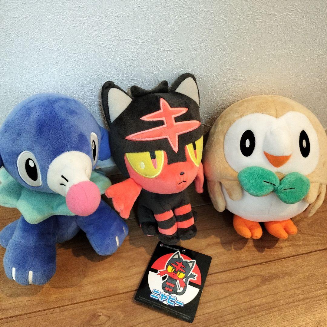 ポケモンセンター　歴代御三家ぬいぐるみ　まとめ売り