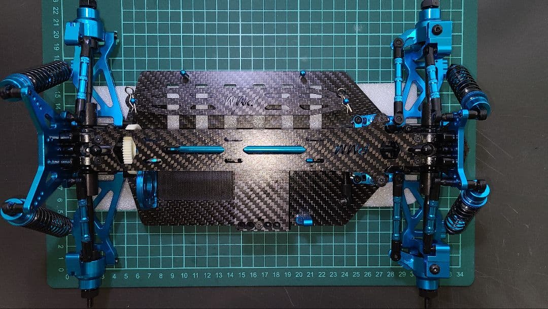 タミヤTT02Bタイプのフルベアリングフルオプション車