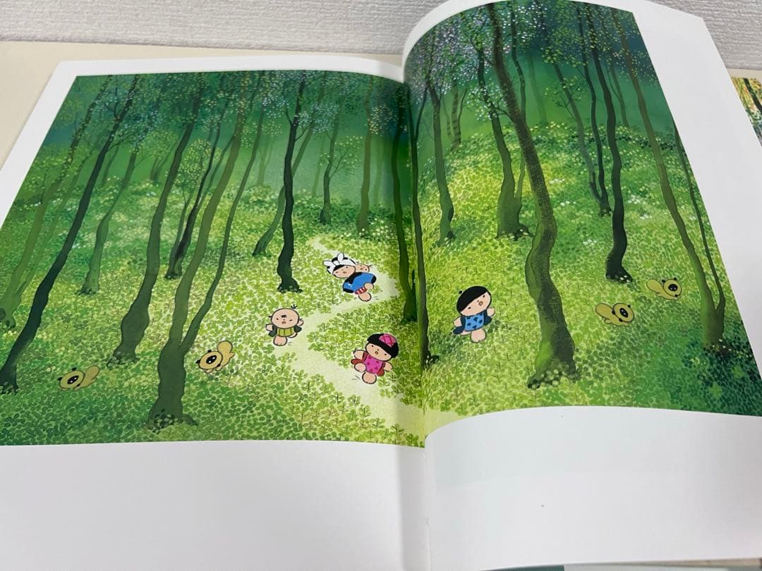 カッコウの鳴く朝 わらべのいる風景 池原昭治 画集　サイン入り　希少品　民話　絵