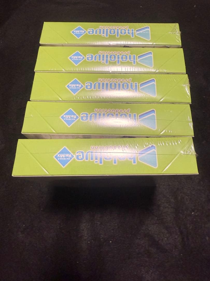 【新品未開封シュリンク付き】ヴァイス　ホロライブリミックス　5ボックス