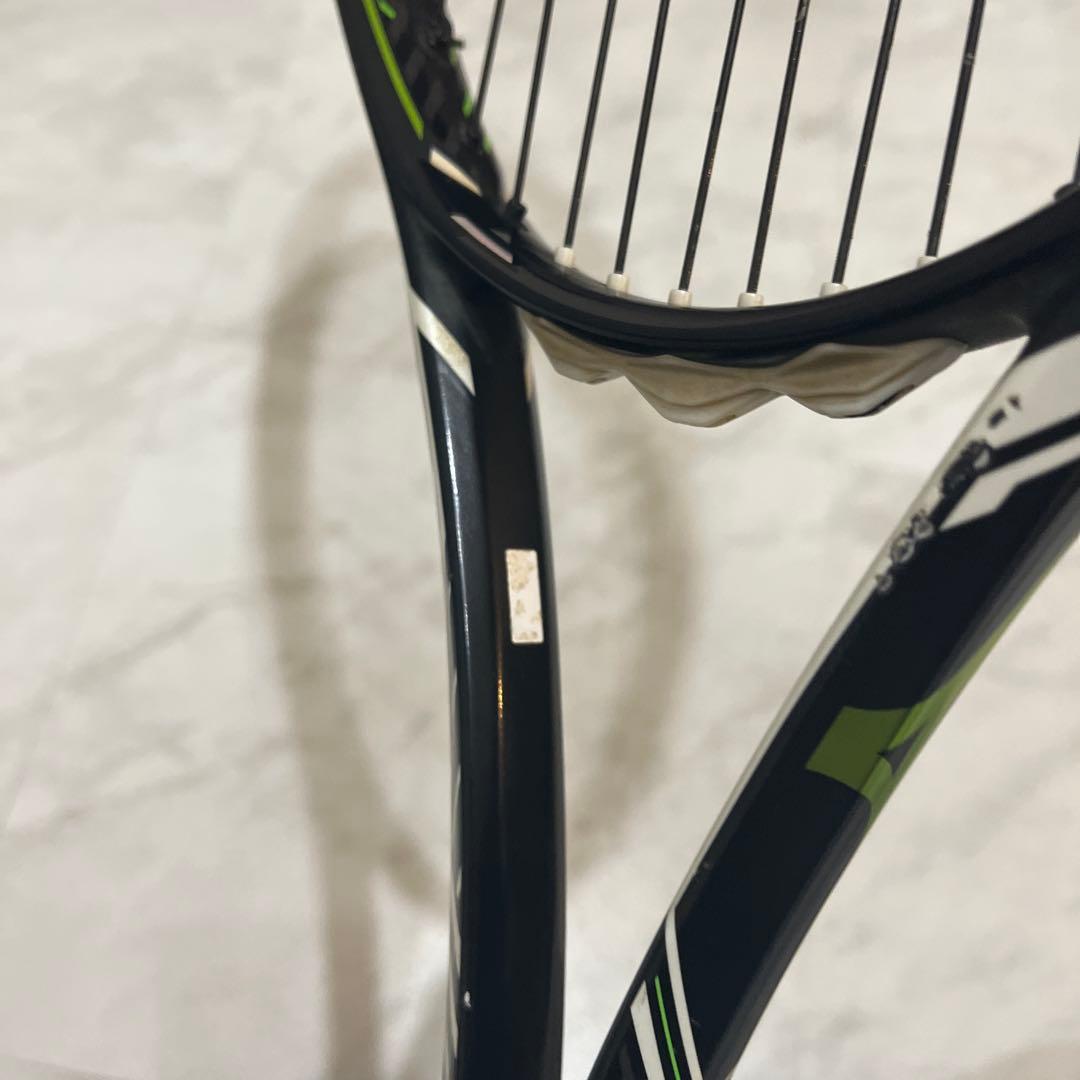 MIZUNO ミズノ ソフトテニスラケット　DIOS　50-R 黒 黄緑