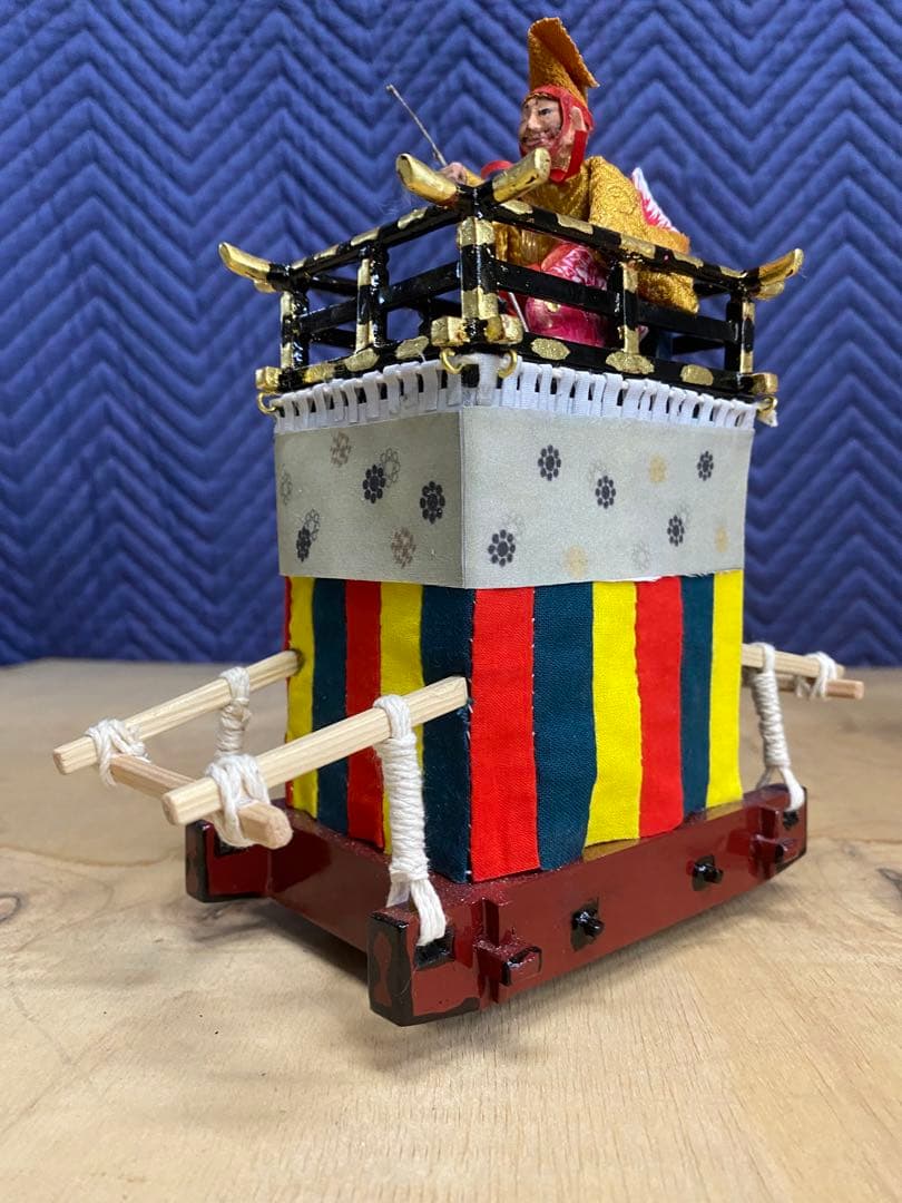 ユネスコ無形文化遺産登録　岐阜県大垣市の大垣まつりの山車のミニチュア1/20