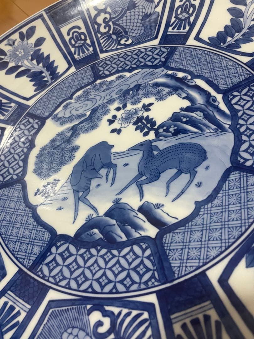 奈良出品　現状　焼物　大皿