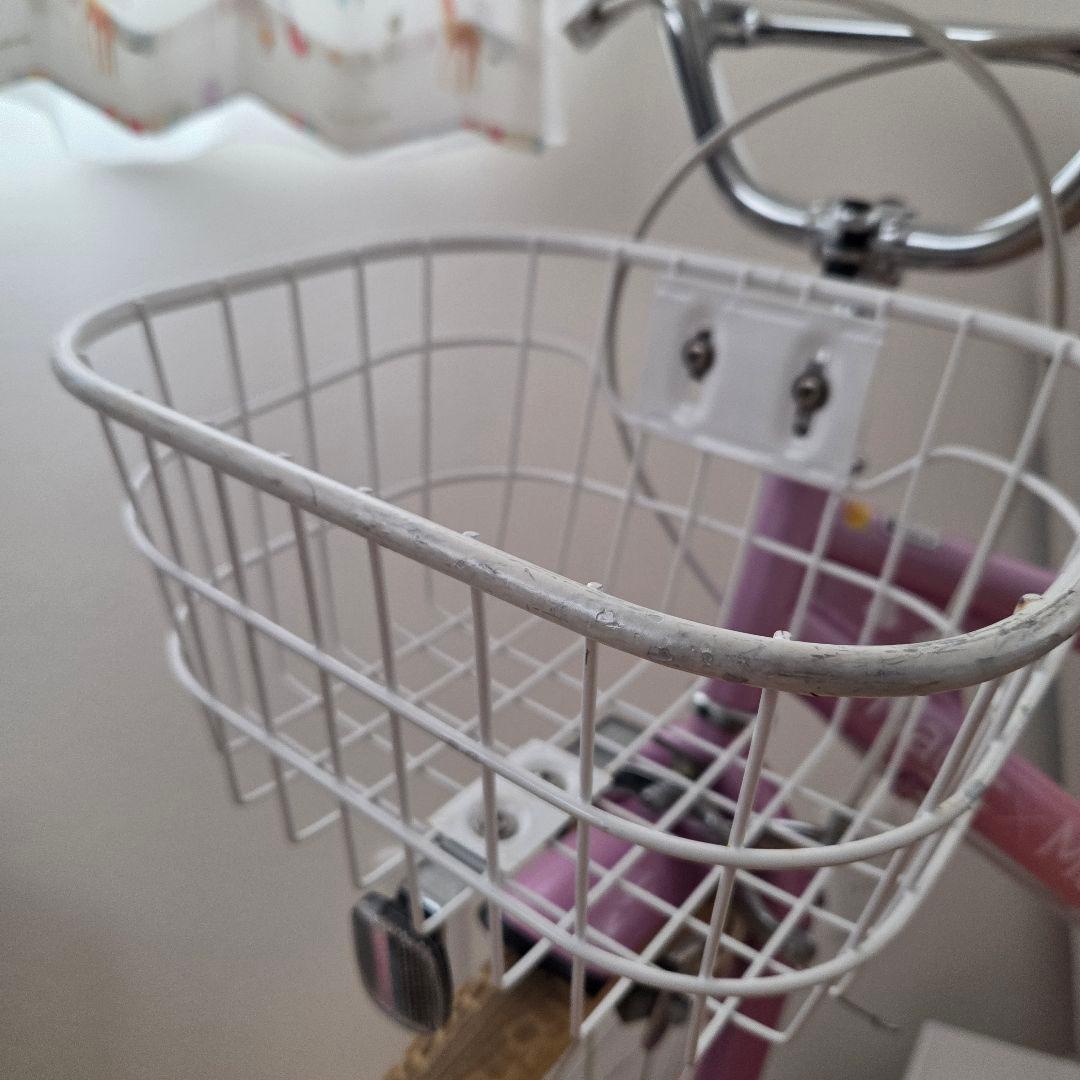 【引き取り限定】18インチ自転車 女の子向け