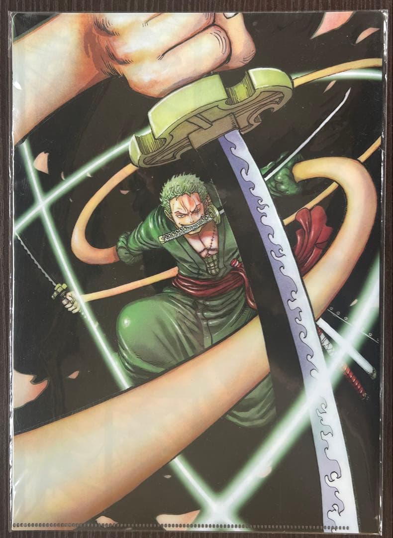 ワンピースマガジンVol.6当選品★特製クリアファイル★２種セット★ルフィ★ゾロ