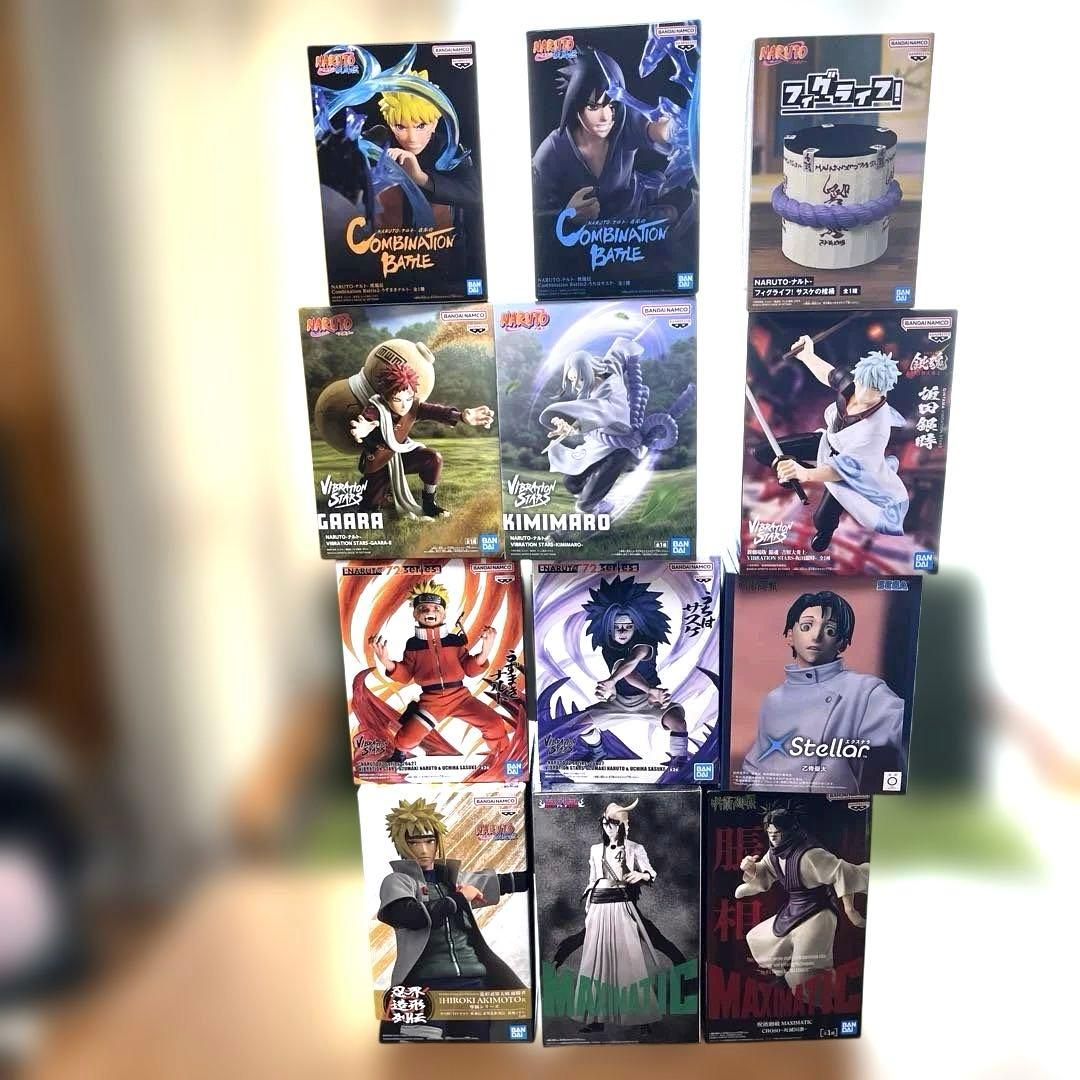 １月２月最新 NARUTO 銀魂 BLEACH 呪術廻線 フィギュア　まとめ売り