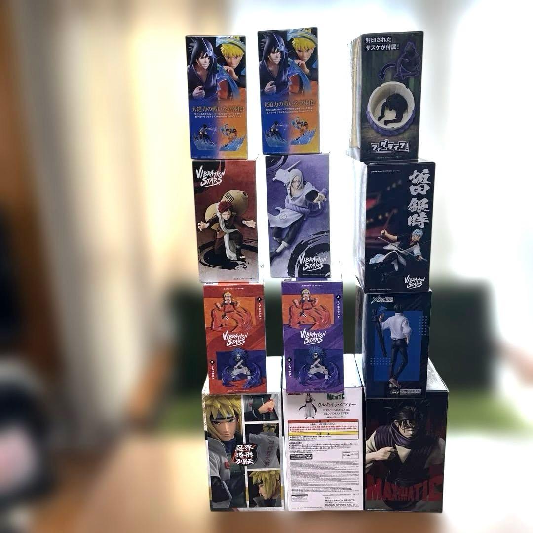 １月２月最新 NARUTO 銀魂 BLEACH 呪術廻線 フィギュア　まとめ売り