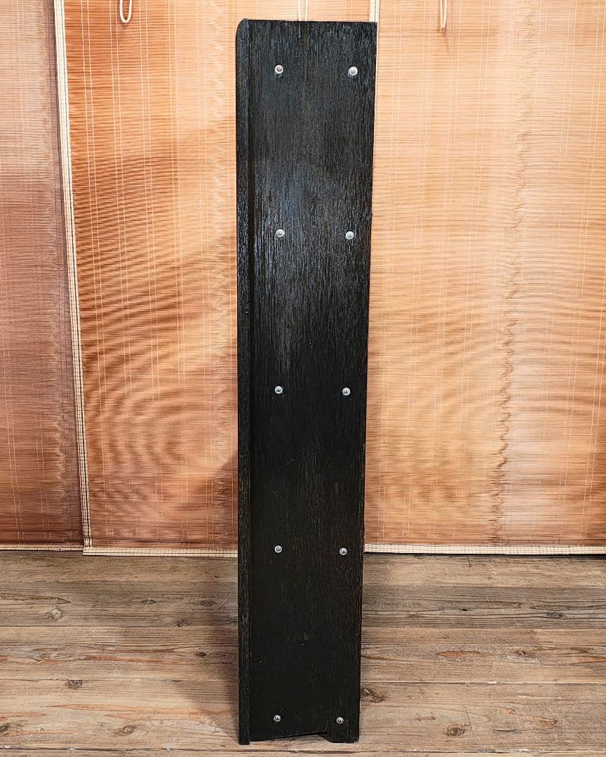 木製本棚5段　オープンラック　昭和レトロ　古家具