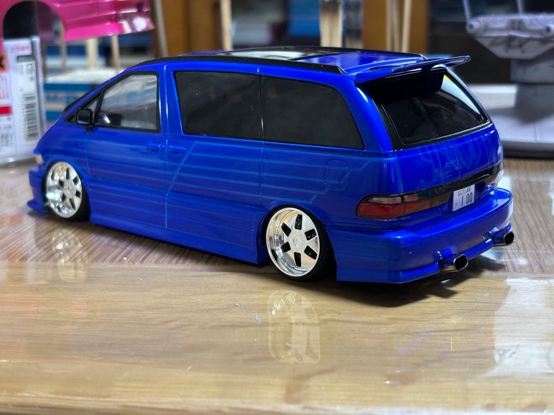 1/24 アオシマ　エスティマ TCR