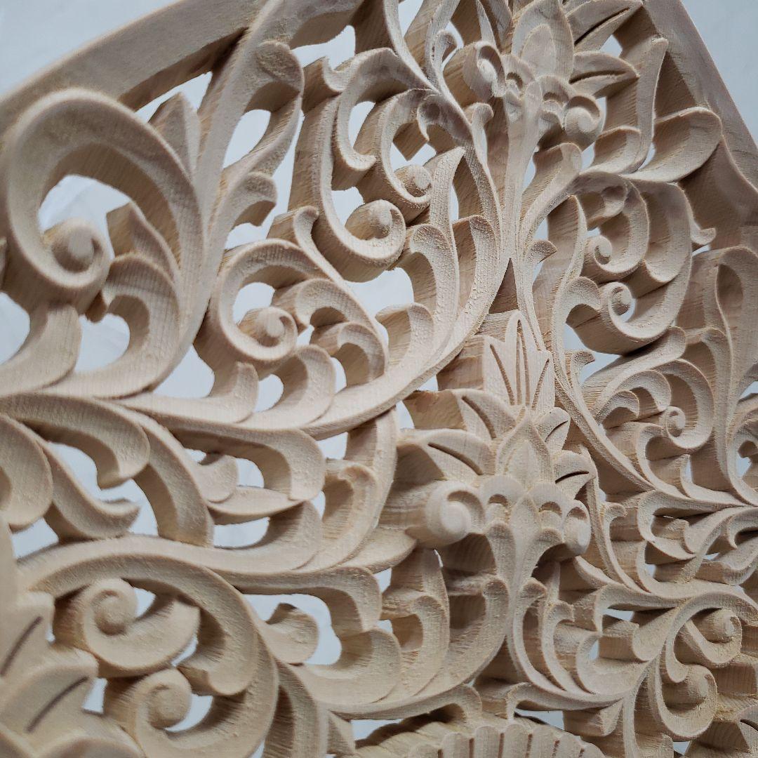 Ｂフライデー蔵出し特価仏像上彫りヒバ材 薬師如来坐像6.0寸★お薬師さん