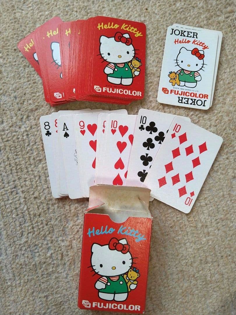 トランプ　NINTENDO　原田治　FUJICOLOR JAL キティ 他
