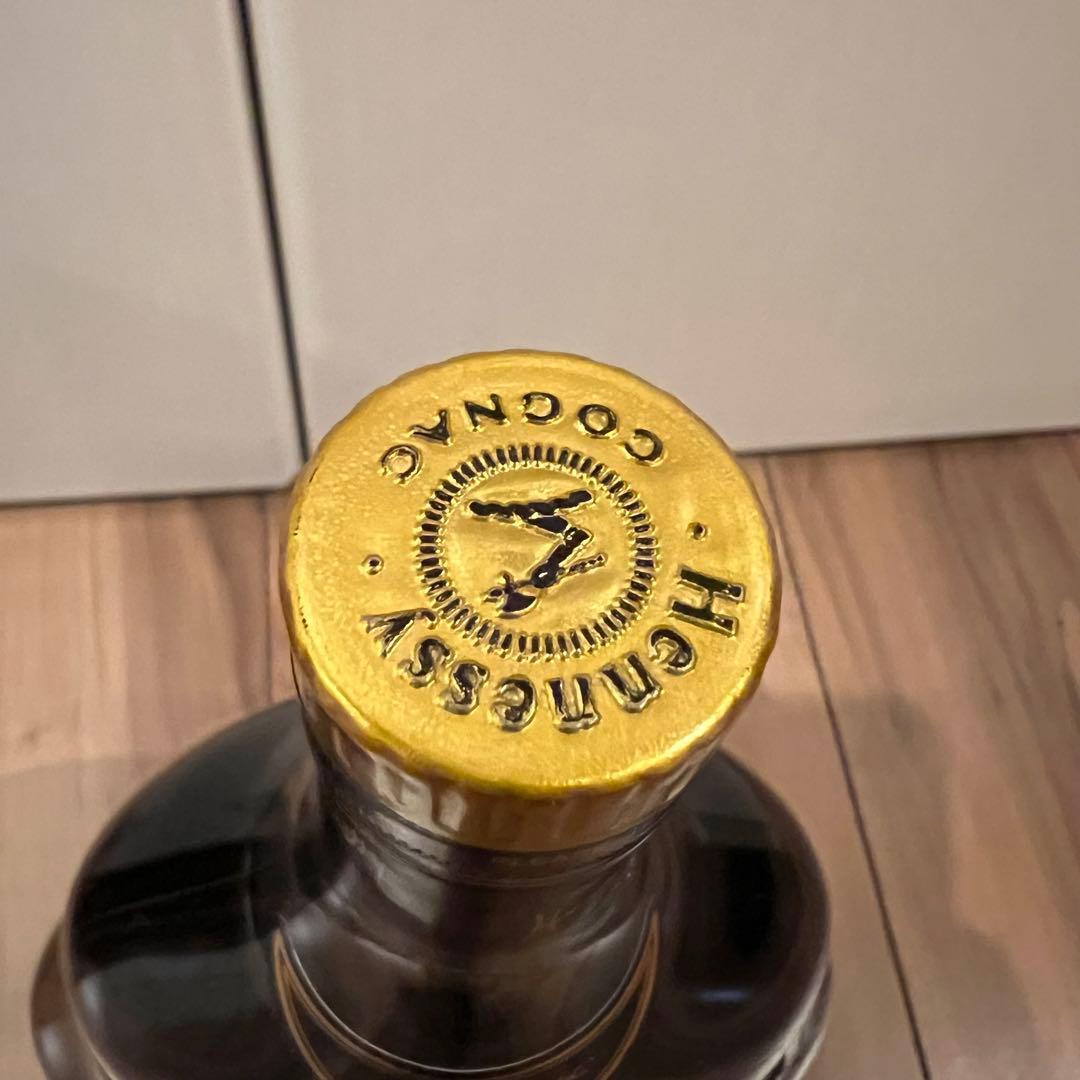 ヘネシー X.O ブランデー 金キャップ クリアボトル 1000ml 箱あり