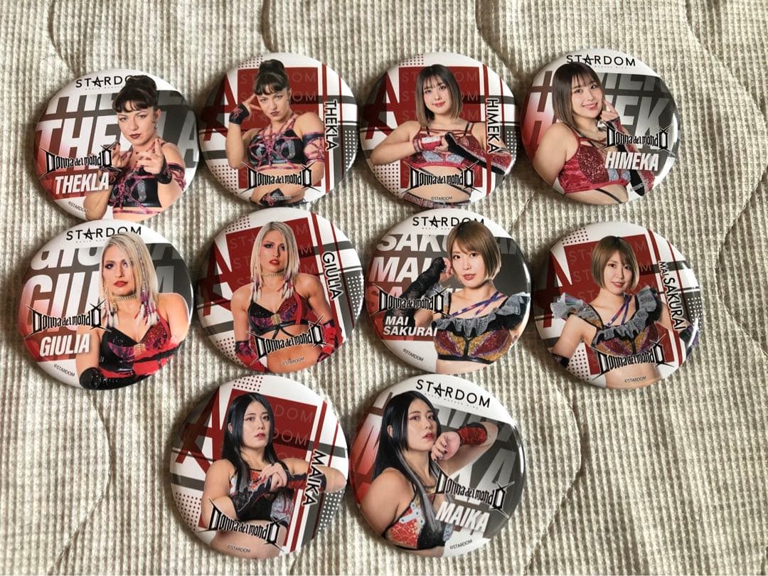 スターダム STARDOM 缶バッジ 女子プロレス アクリルスタンド まとめ売り