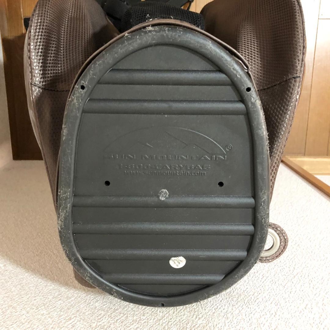 希少 SUN MOUNTAIN ゴルフ キャディバッグ サンマウンテン 14分割