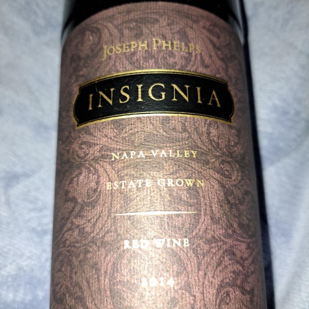 ジョセフ・フェルプス インシグニア 2014 パーカー９６点！　赤ワイン