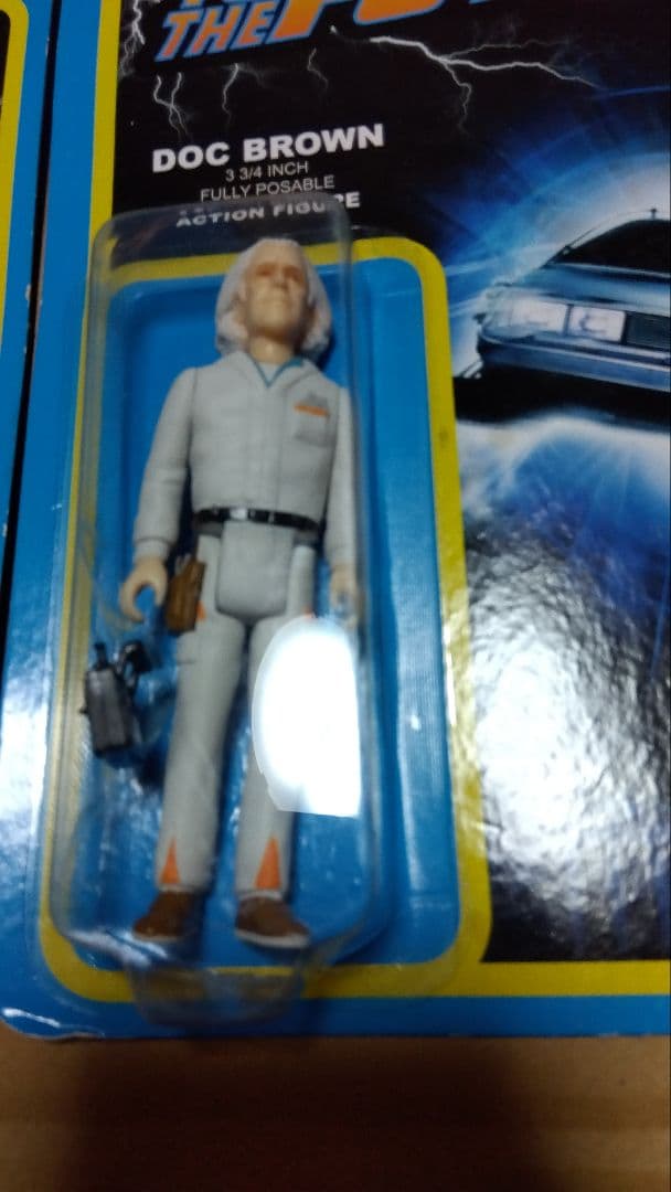 バックトゥザフューチャー　フィギュア　２種　Super7