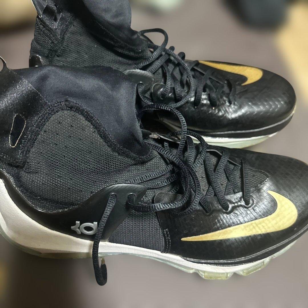 【未使用】NIKE KD 8 ELITE EP バッシュ　ブラックゴール