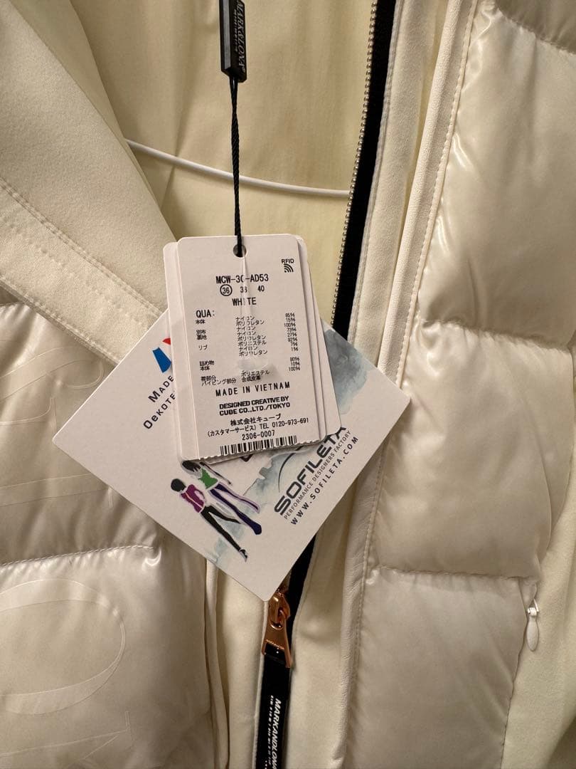 新品未使用　MARK & LONA マークアンドロナ ダウンジャケット　S