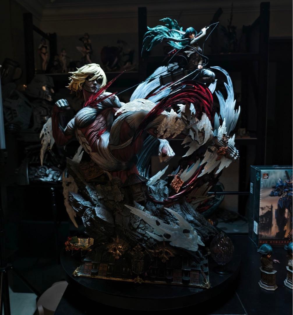 進撃の巨人 ミカサ・アッカーマン フィギュア ガレージキット