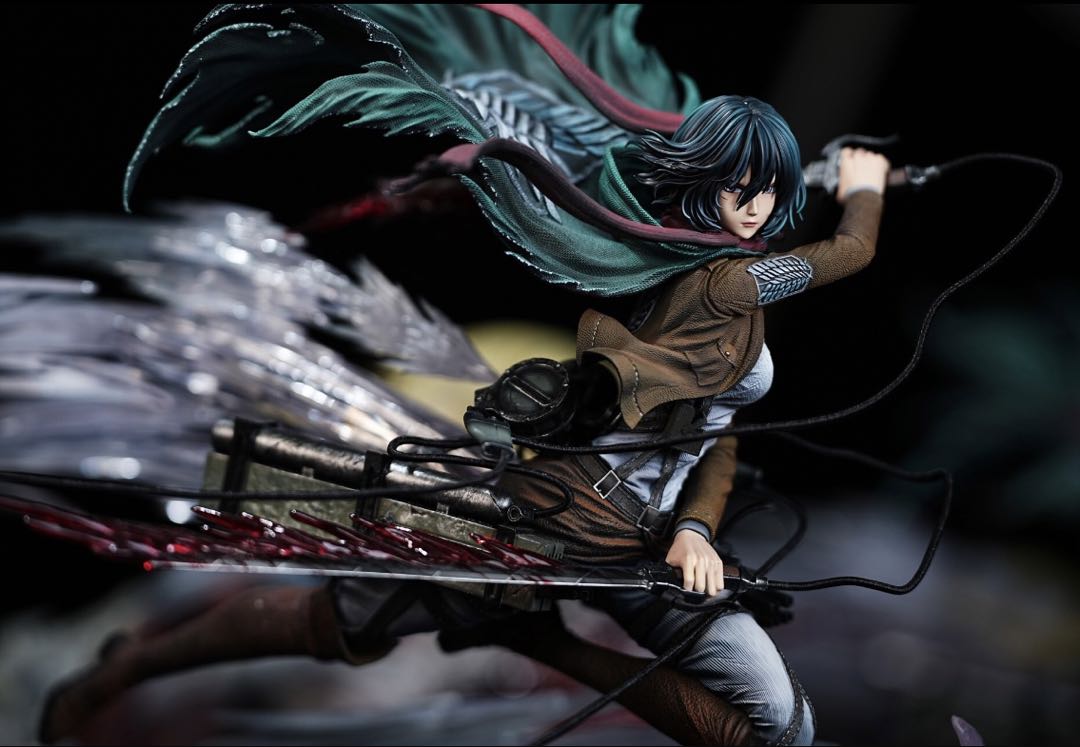 進撃の巨人 ミカサ・アッカーマン フィギュア ガレージキット