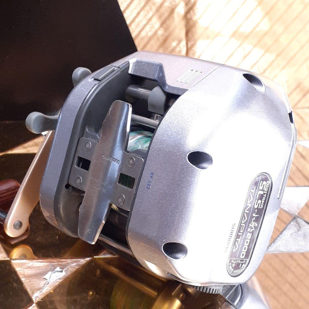 シマノ デジタナ SLS 小船 2000 タナピタ 船用 ベイトリール 美品