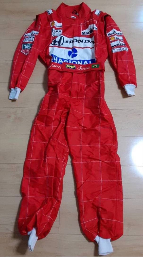 アイルトンセナ　レプリカ　ヘルメット　スーツ