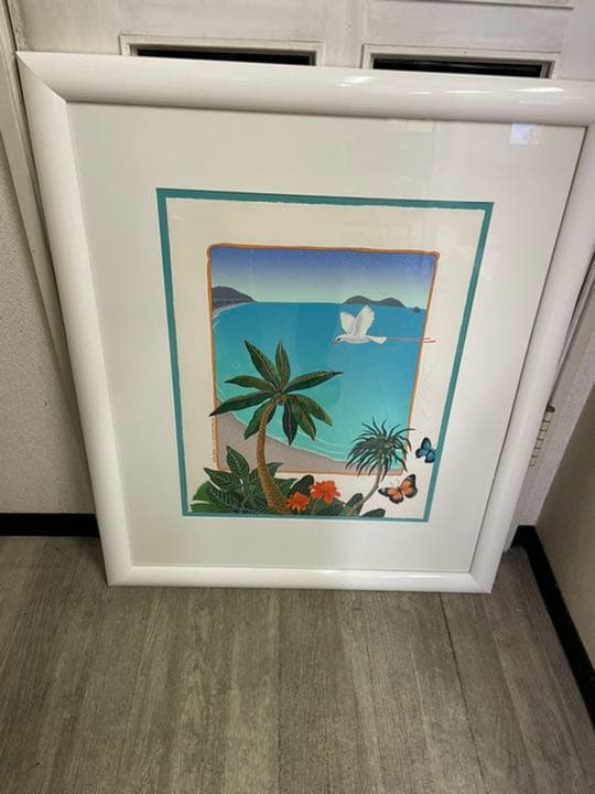 絵画　　花と鳥