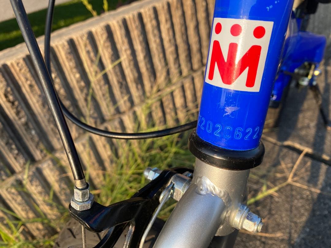 へんしんバイクx14 青　幼児〜小学生まで長く使えるモデルです