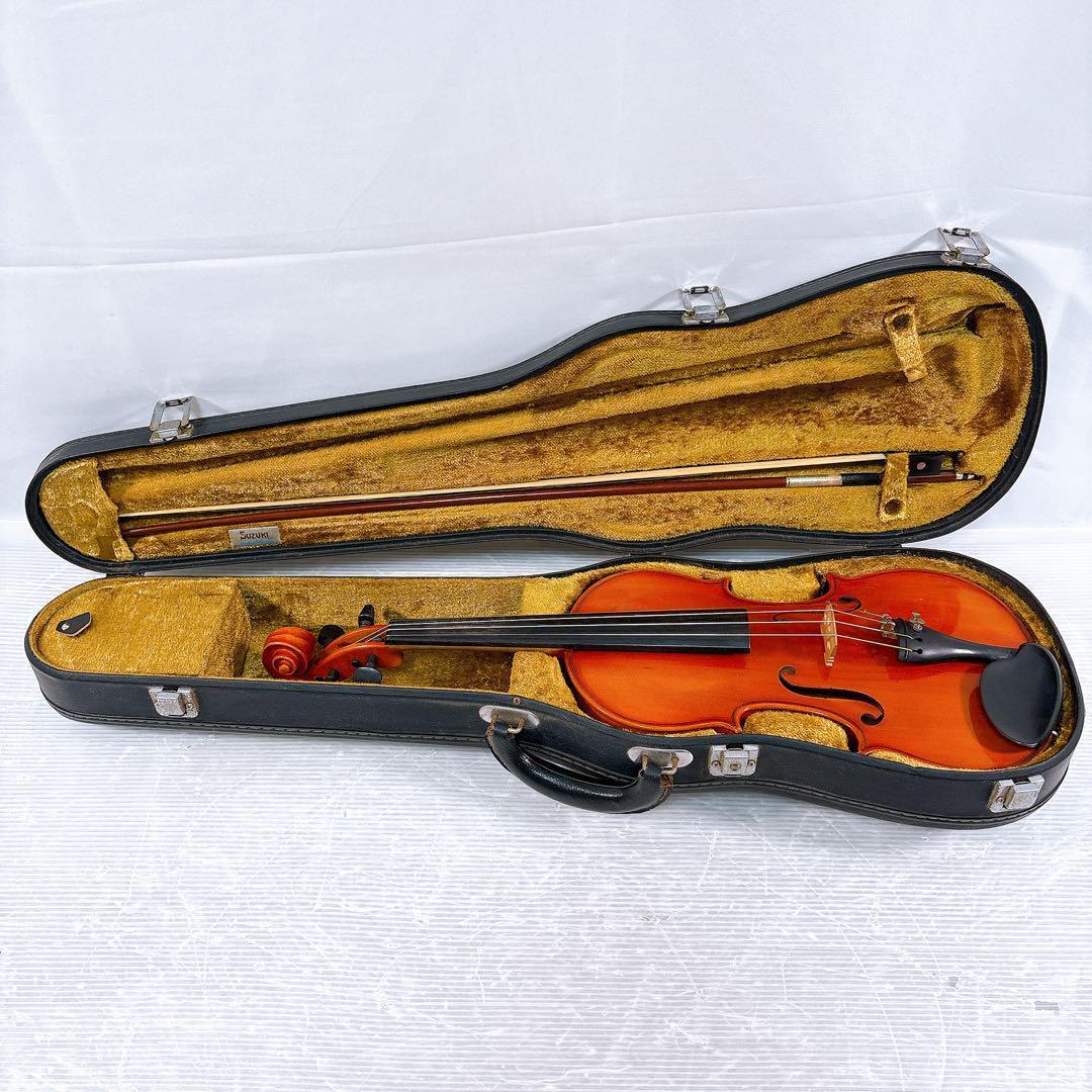 【美品】SUZUKI スズキ バイオリン No.300 4/4 Anno1980