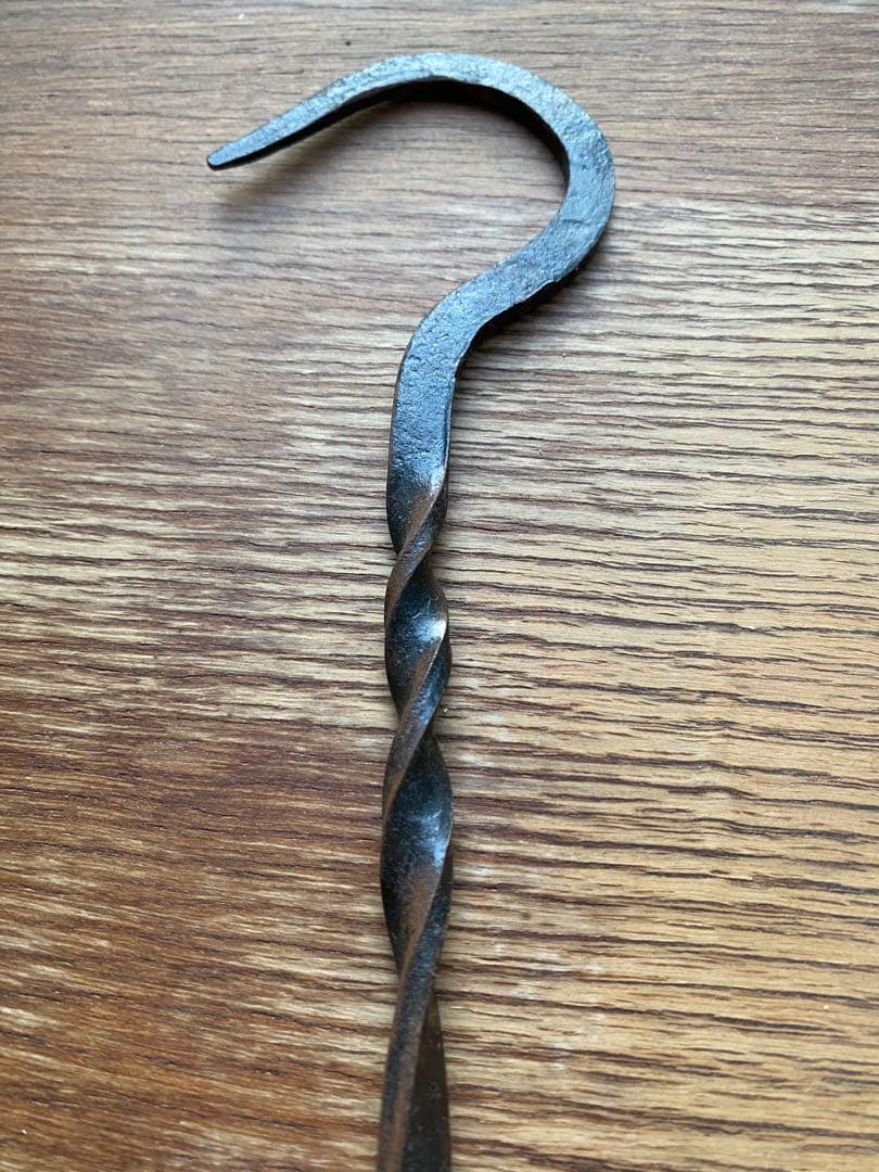 囲炉裏用　自在鉤（白洲正子旧蔵）