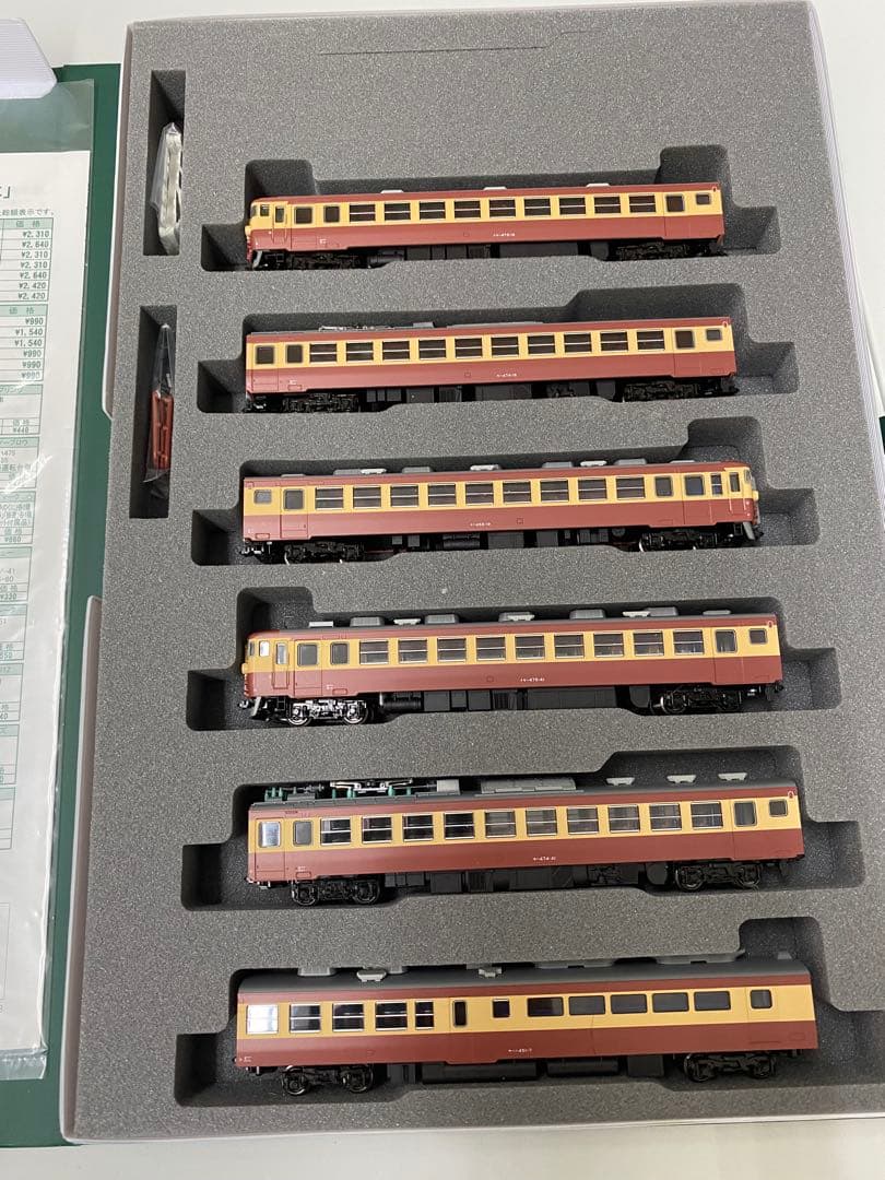 KATO 10-1634/1635 475系急行立山ゆのくに12両フル②
