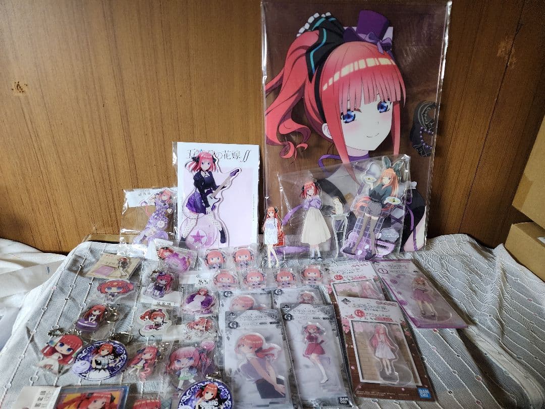 五等分の花嫁 中野二乃 グッズまとめ売り 128点 アニメグッズ 大量