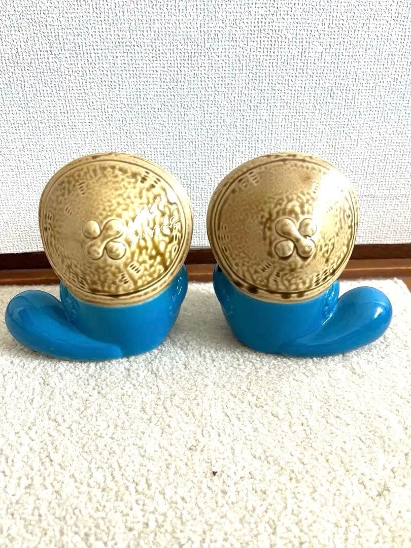 ぼんやり子だぬき　陶器　限定カラー