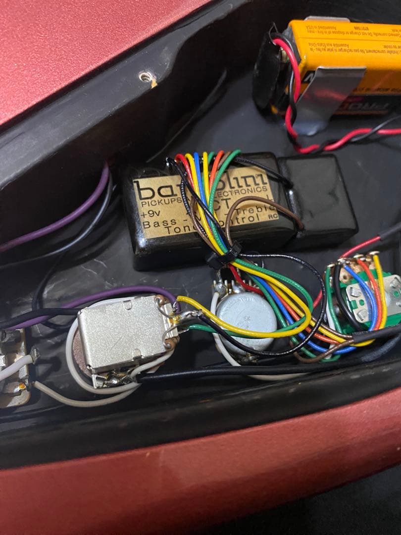 【SALE】弦2PCおまけ！ATELIER Z PJエレキベース バーガンディ