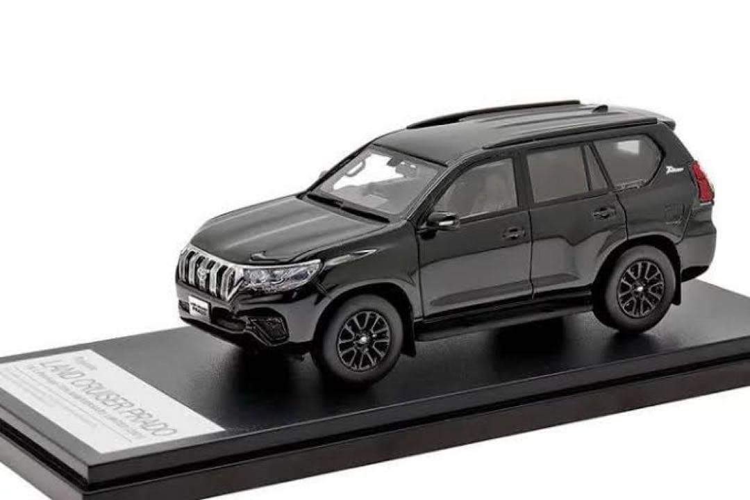最後の一台！Hi-Story 1/43 ランドクルーザープラドミニカー　ブラック
